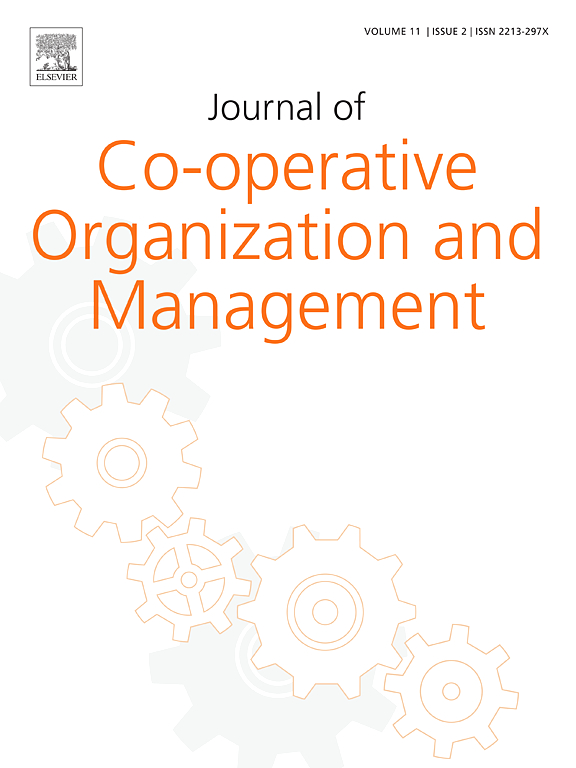Go to journal home page - Journal of Co-operative Organization and Management